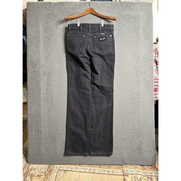 Wrangler Other - Vintage Wrangler Jeans Mens 30x34 Black Denim 933SEWK Western Cowboy Dark 14340
